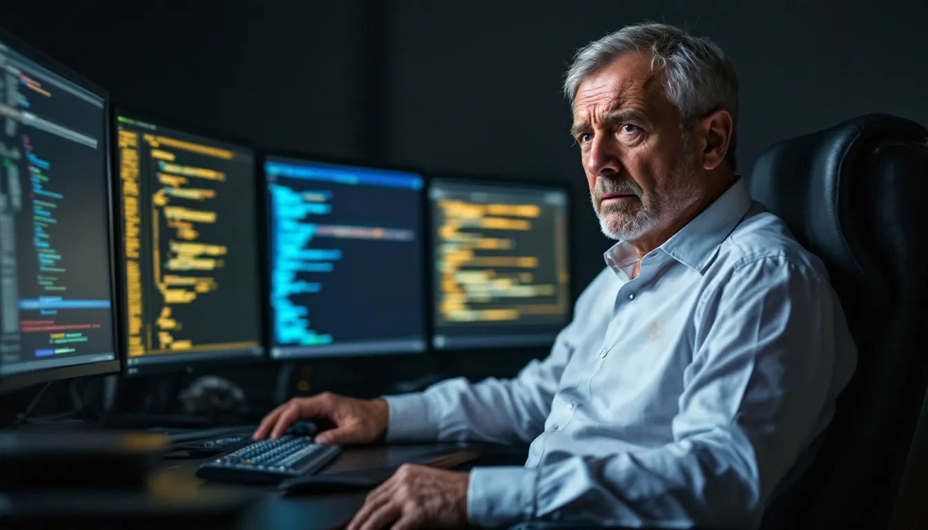 analytics dashboard with performance metrics on screen