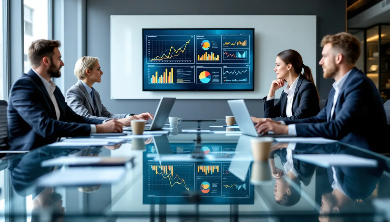 Automated digital workflow on screen