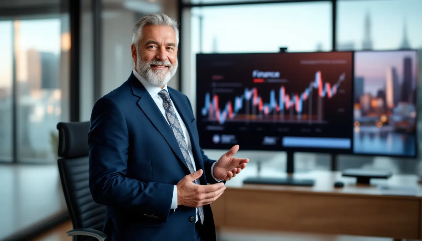 businessperson checking email on laptop