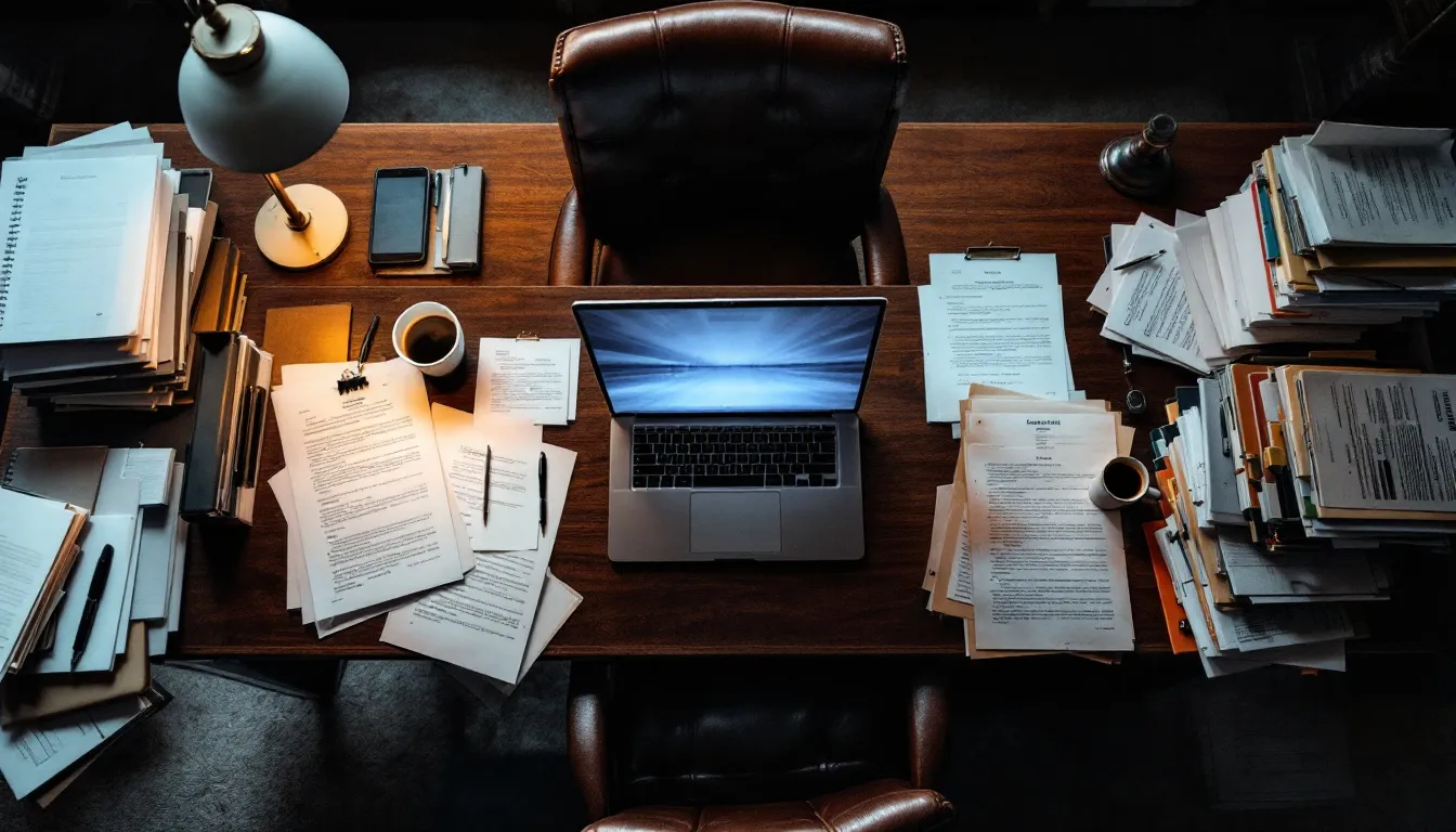 digital markers reviewing ad metrics over coffee