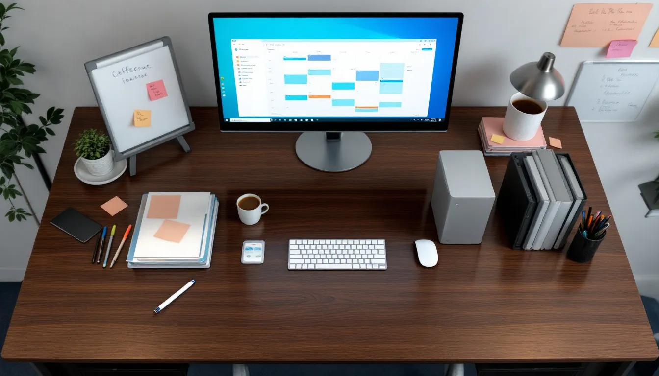 business case studies displayed on laptop