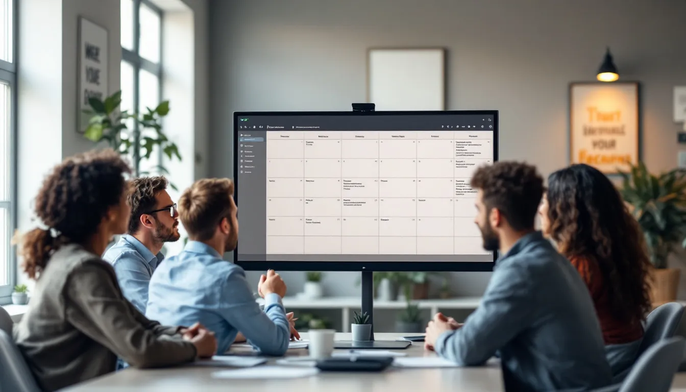 professional presenting strategy on screen