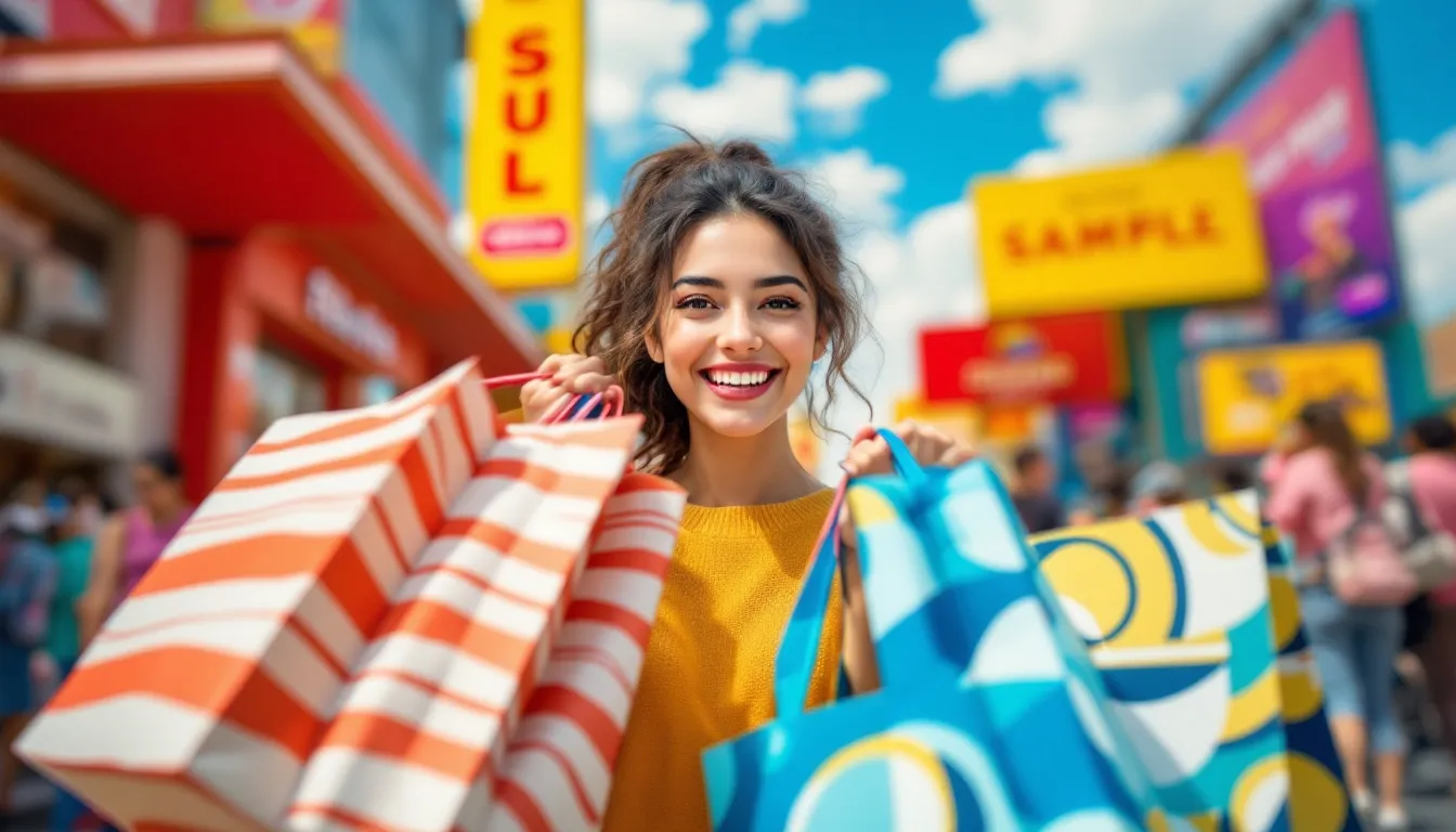 customer using loyalty app on phone