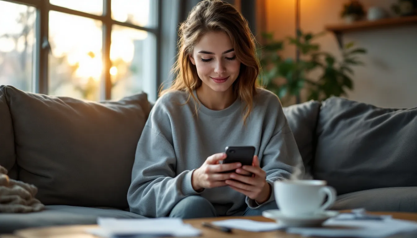 customer receiving product at front door