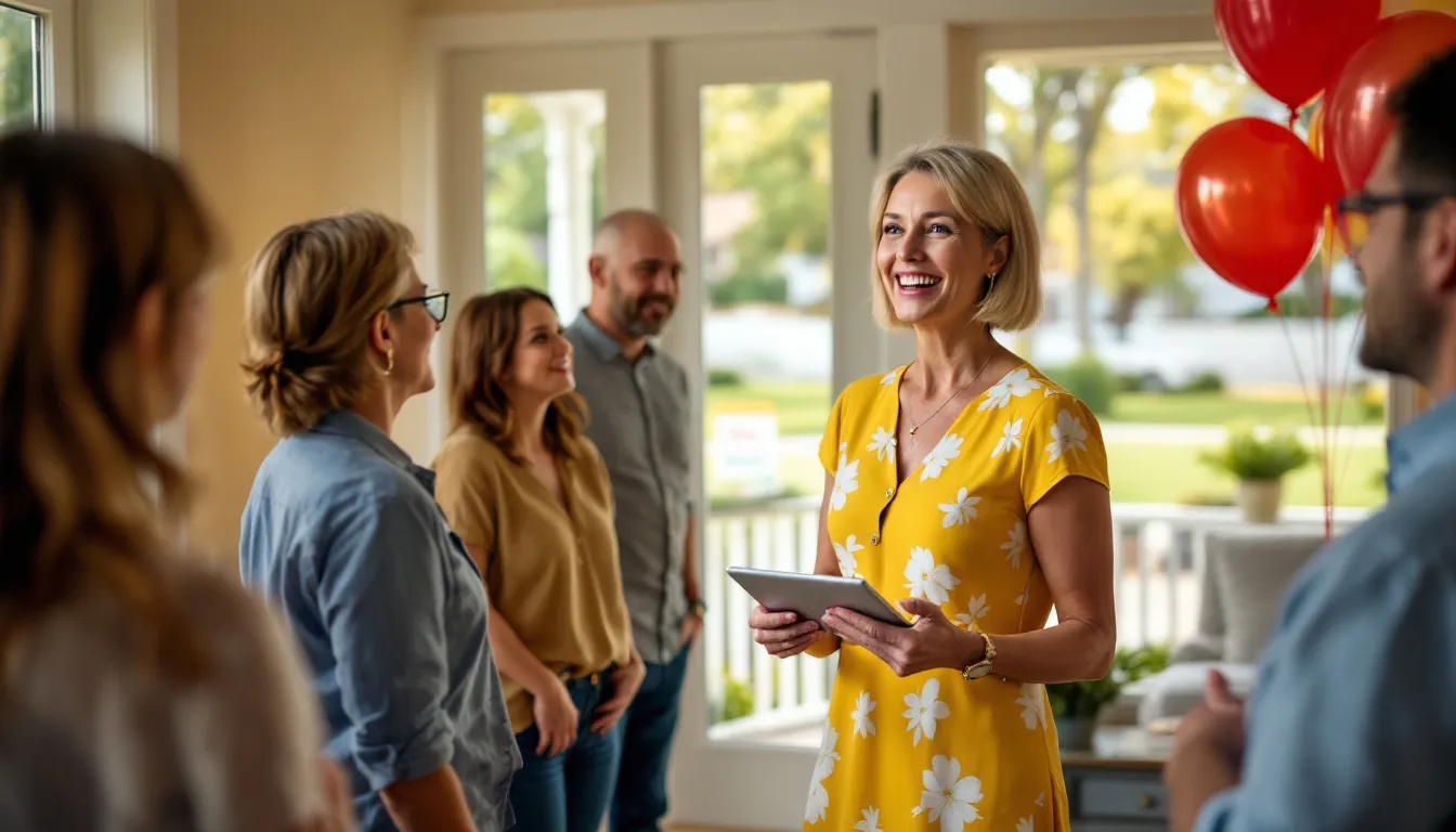 person typing on modern laptop at desk