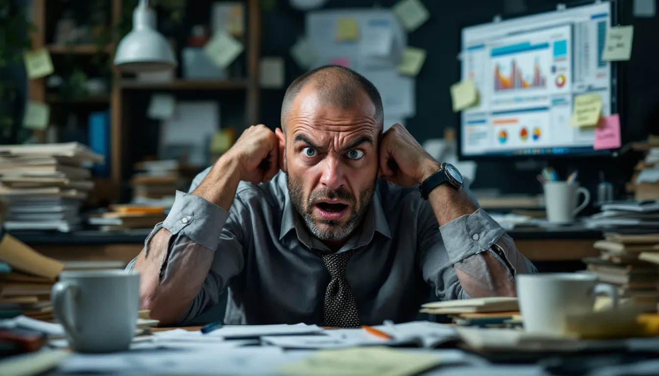 woman researching keywords on desktop