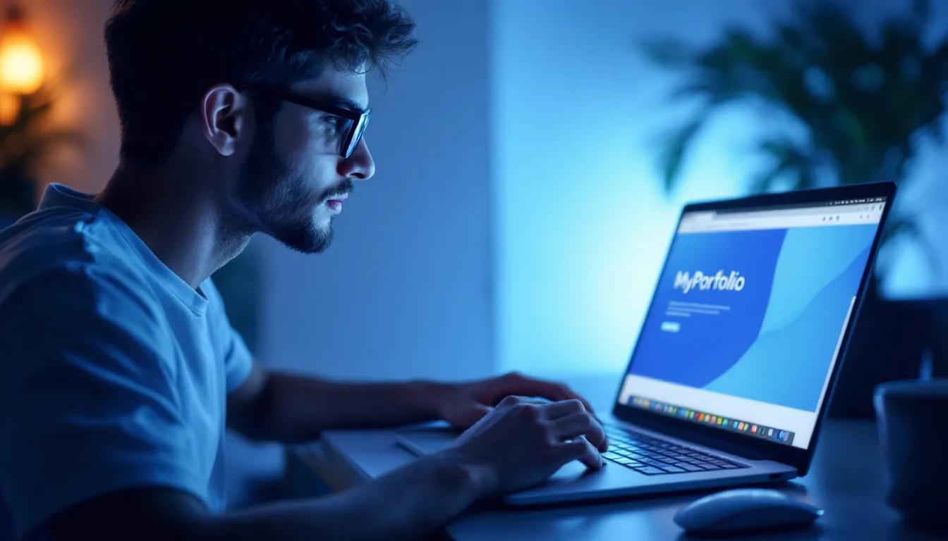 ebook and webinar icons on digital screen