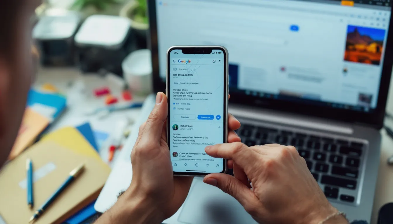 segmented user avatars on digital grid background