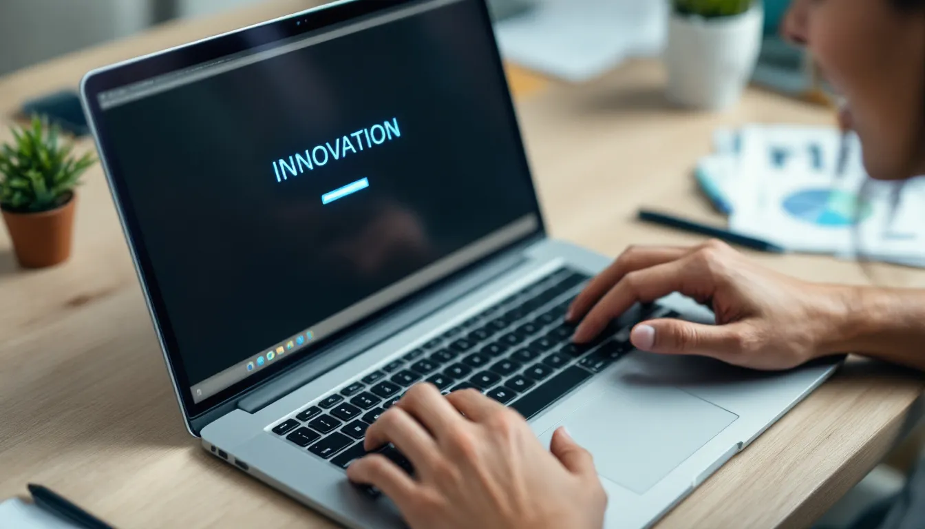 business team reviewing keyword chart