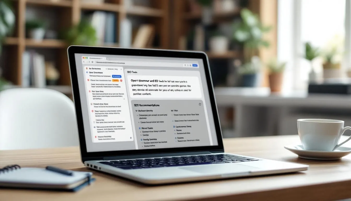 person analyzing websites on dual monitors