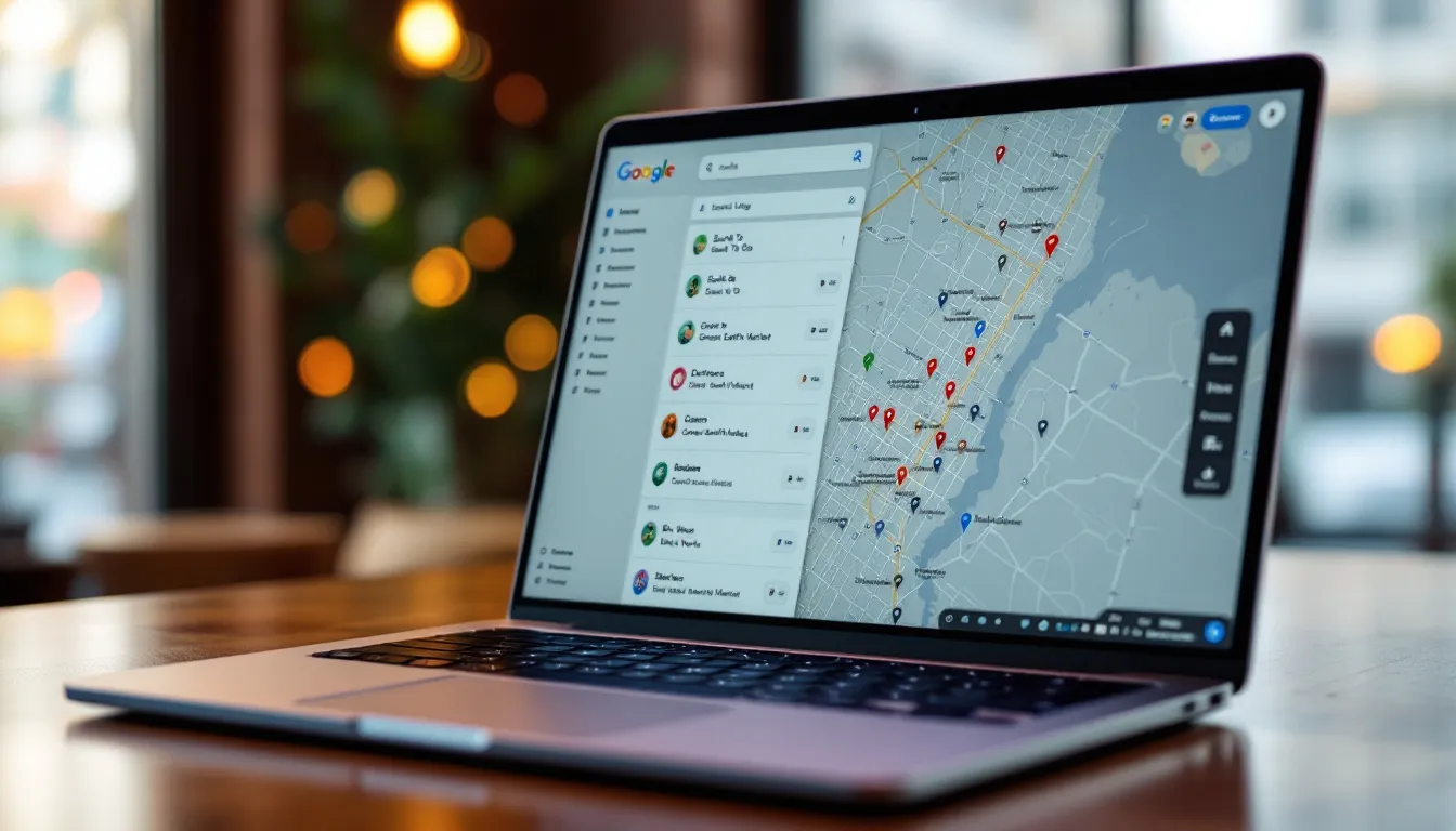 local farmers market with shoppers