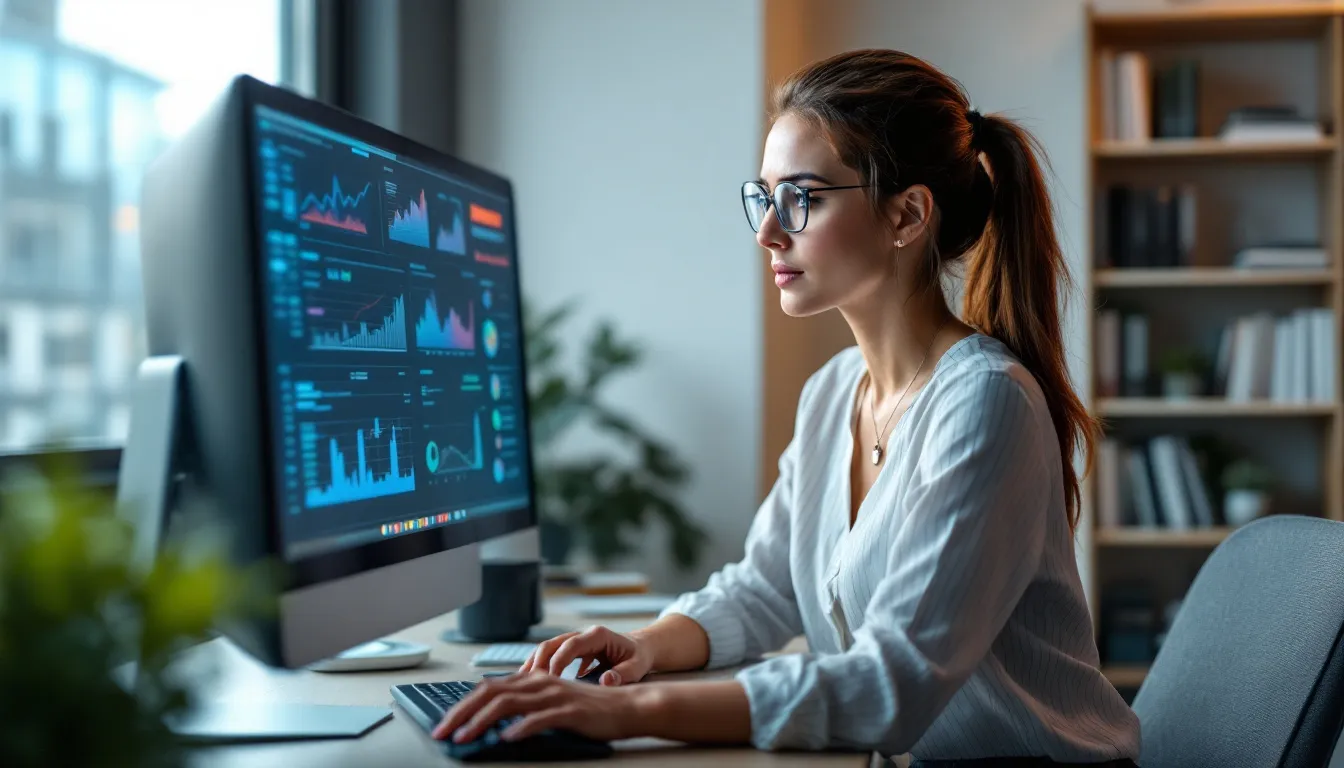 two coworkers comparing seo and ai notes