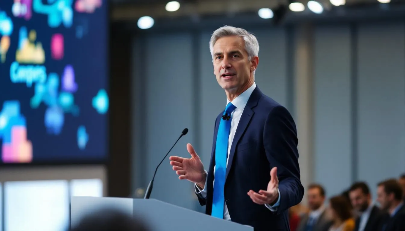 person reviewing linkedin connections