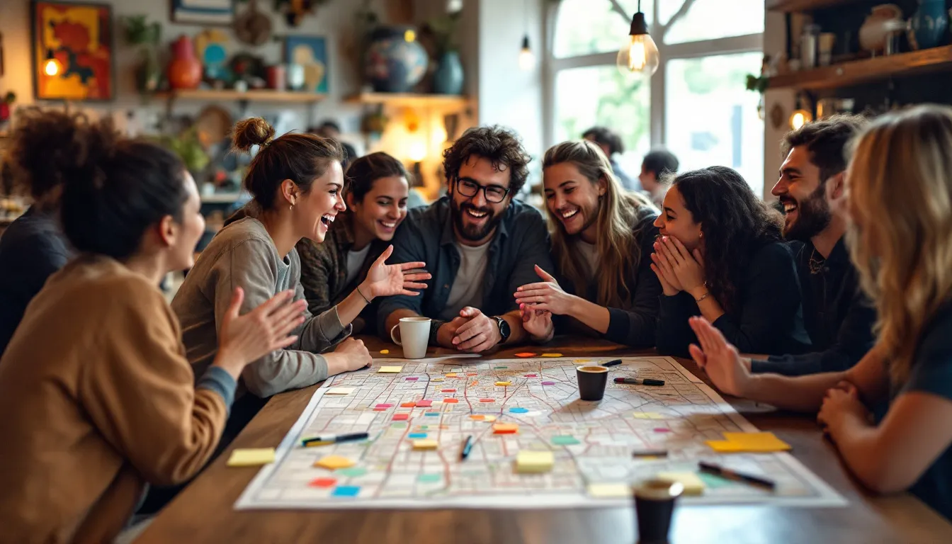 small business booth at outdoor festival