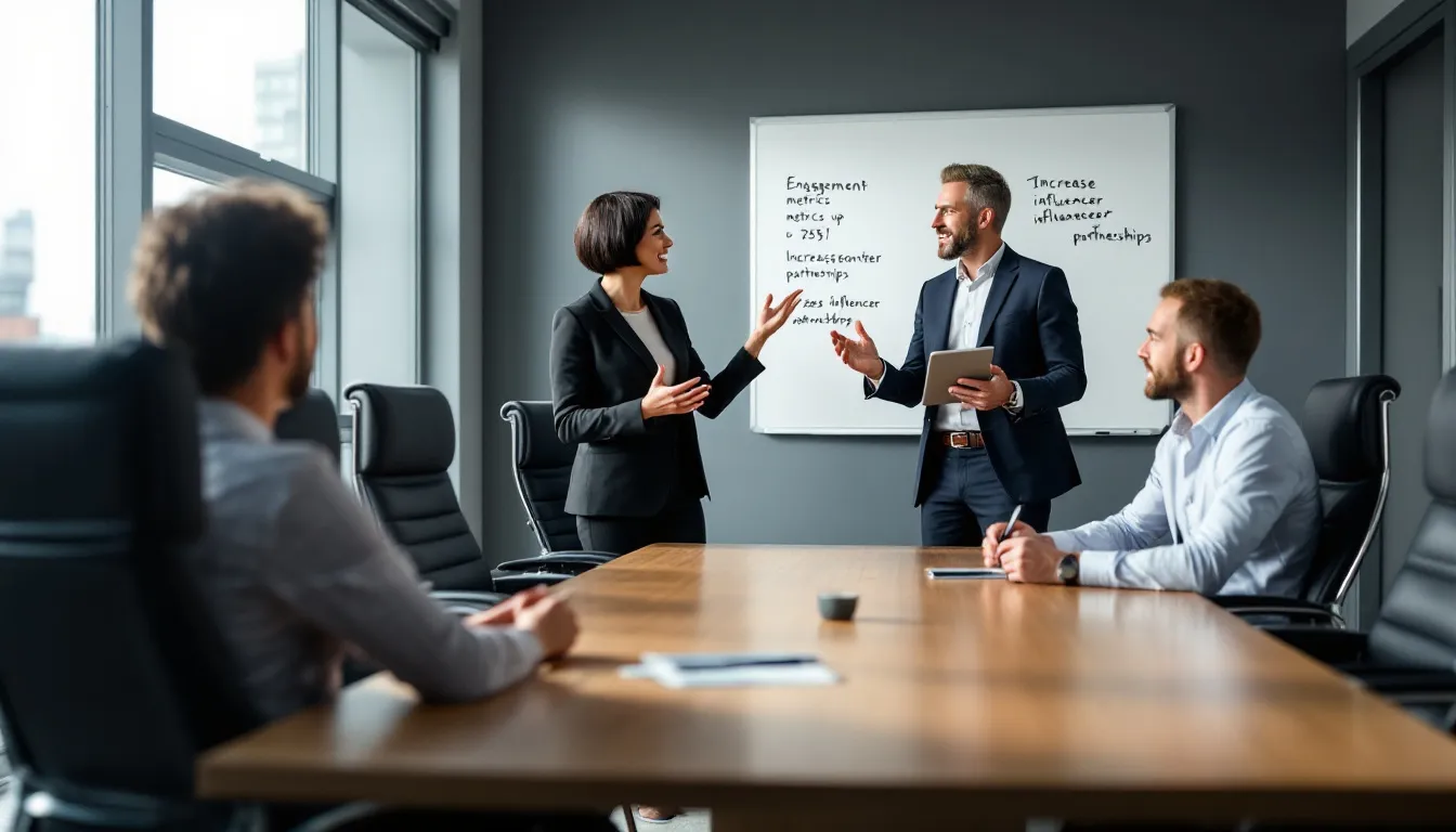 person filming vlog with smartphone camera