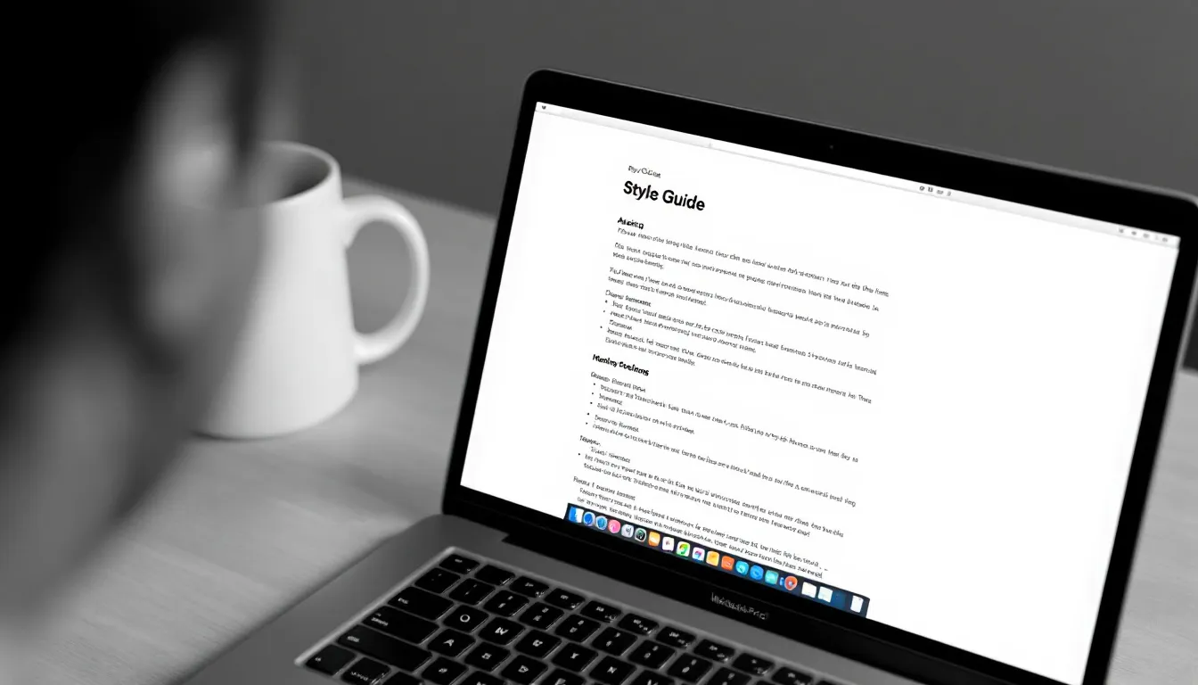 business team working with laptops