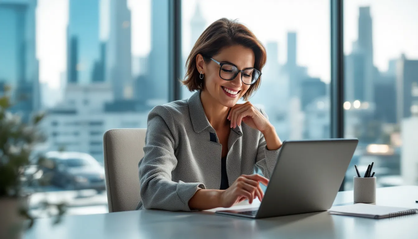closeup of hands selecting keywords on computer