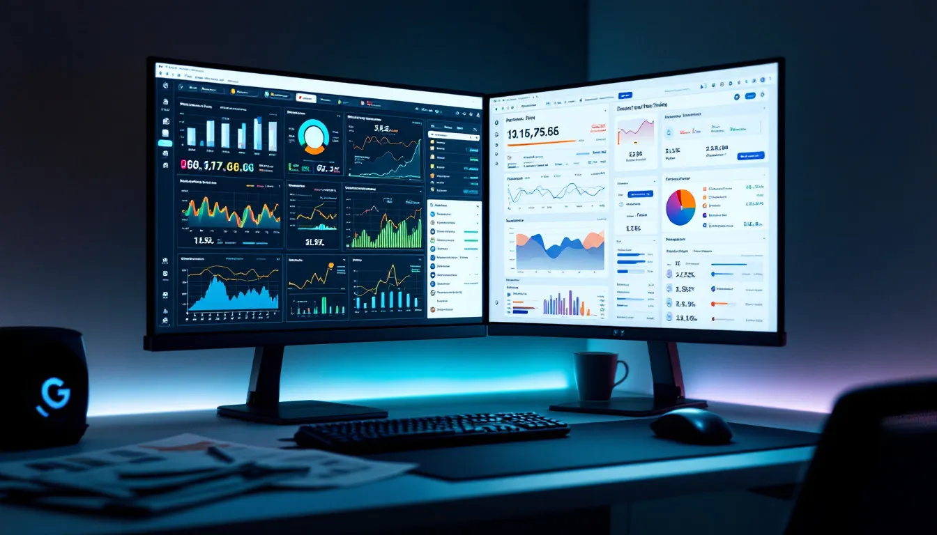 hand stacking coins with chart in background